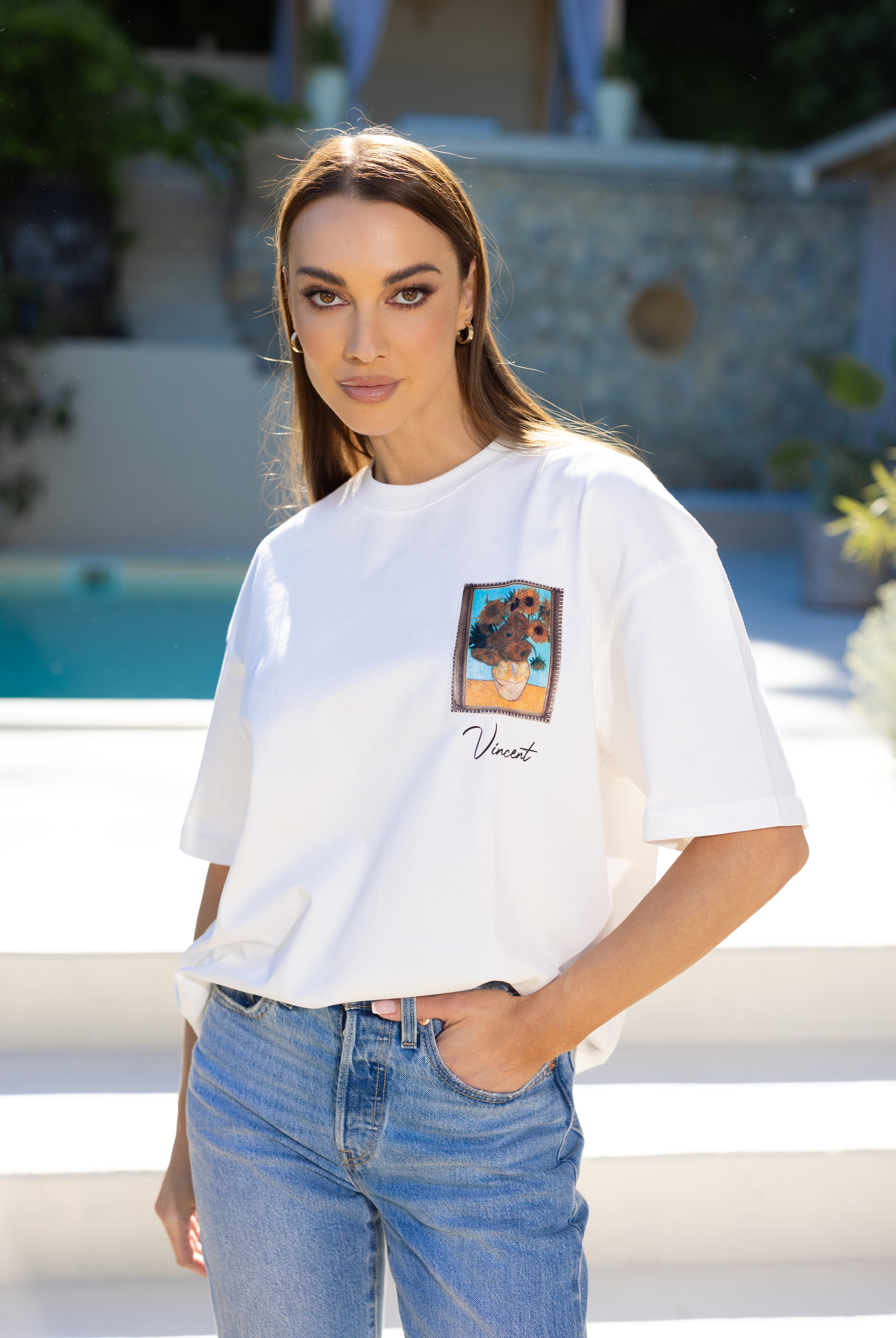 Ženska majica Noah Retro Van Gogh - Dax Intimo
