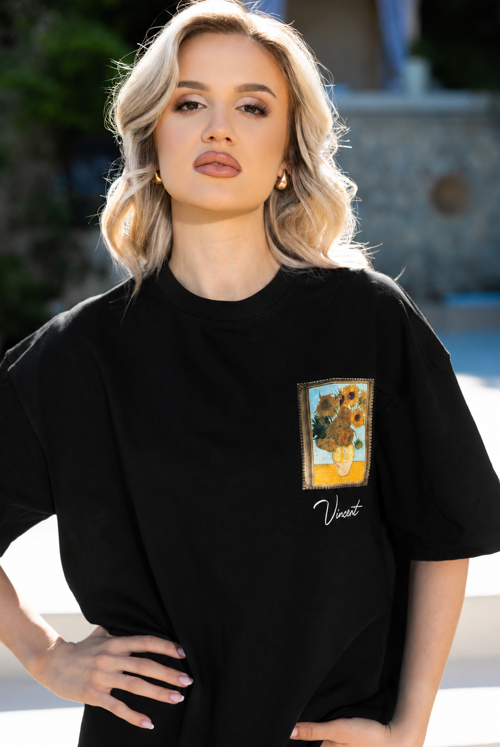 Ženska majica Noah Retro Van Gogh - Dax Intimo